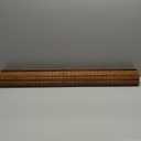 LazBlinds Cordless Bamboo Roman Shades, Privacy Blinds for Interior Windows, Room Darkening Roll Up Bamboo Blinds for Home & Patio, 36" W x 64" H, Highfield Teak