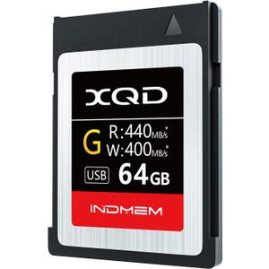 XQD 64GB Memory Card, 5X Tough MLC XQD Flash Memory Card High Speed G Series| Max Read 440MB/s, Max Write 400MB/s