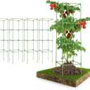 MAGGIFT Tomato Cage - 4 Pack 68 Inch Tomatoes Plant Stakes Support Cages Trellis Extra Tall for Garden & Pots