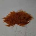 M MISS U HAIR Unisex Short Straight Wig Orange Cosplay Halloween Wig Men Women