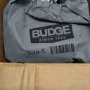 Budge Lite Car Cover, Indoor Protection, Breathable Dustproof Cover, Fits Full-Size Sedans up to 264 Inches, Gray, Size 5