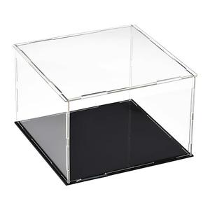 Uxcell Acrylic Clear Display Case Box Dustproof Protection Showcase Cube Collectibles Show Box 5.9x5.9x3.9 Inch