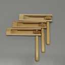 Zhanmai 4 Pcs Mexicans Noise Ratchet Wooden Spinning Ratchet Noise Maker Spinning Rattle Mexican Toy Wood Traditional Toy for Birthday, Party Favor, Sports Events and Christmas Celebrations