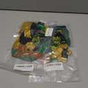 2 x Green Brown Camo Balloons,12 Inch Dark Green Black Metallic Green Gold for Camping Jungle Army Theme Birthday Baby Shower Party Decorations