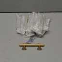 Amerdeco 10 Pack Matte Gold Cabinet Pulls 3 Inch(76MM) Hole Centers Kitchen Cabinet Handles Cabinets Hardware Drawer Pulls ZH0058