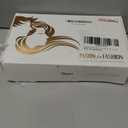 STfantasy 20S Finger Wave Wig Flapper Curly Synthetic Hair for Women 1920s Cosplay Costume Halloween Party Daily Everyday Wear (Black)