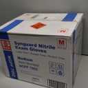 Basic Medical Blue Nitrile Exam Gloves, Latex-Free & Powder-Free Food-Safe House Cleaning Disposable Glove (1000 Pcs), M