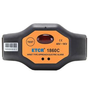 ETCR1860C Low Voltage Wrist Type Close Electric Alarm Proximity Announciator Safety Detector AC 40V-1KV