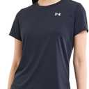 Under Armour Women's Tech Short Sleeve Crew (Black, S)