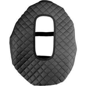 Tressify Silverado Arm Rest Cover, Pu Leather, Black