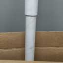 Very Berry Sticker Marble Contact Paper (White Matte, 39" x 118", 1 Pack) Premium Peel and Stick Wallpaper for Countertop, Bathroom Vanities & Cabinets, Renter Friendly, Waterproof Vinyl