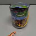 Yeonha Toys 60 Piece Mini Zoo Animal Toy with Gift Box, Realistic Small Plastic Animal Figure Sensory Bins, Jungle Party Favors, Cupcake Topper, School Education, Birthday Gifts for Kids Toddlers