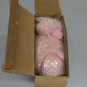 OUOZZZ 12.6" Soft Baby Doll Toys for 1 + Year Old Girl Gifts, Birthday Gifts for 1 Year Old Girl Valentine Plush Toys Gift for Toddler Kids Pink Dress