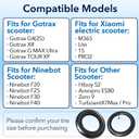 2 Sets 10x2 Electric Scooter Tire & Inner Tube, 10x2.0 54-152 10" e-scooter Tire Replacement, 10x2.125 Scooter Tire Fit for Gotrax G4/G Max Ultra/Tour Xp - With Tire Repair Kit