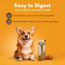 Pork Chomps Roasted Pressed Pork Skin Dog Chew, 7-inch Bone, 1 Count (EXP 04/24/28)