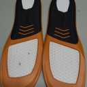 Running Athletic Shoe Insoles Men Women - Sport Insole - Shock Absorption Inserts - Walking Hiking Hockey Tennis Basketball - Orthotic Comfort Cushions Inserts Sneakers (M (Men 9-10.5/Women 10-11.5), Black)