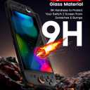 TRANSNOVO 2-Pack Screen Protector Tempered Glass Compatible with Nintendo Switch 2 2025 [9H Hardness], Bubble-Free, Anti-Scratch, HD Clear with Alignment Frame Travel Case Friendly Cover Accessories