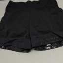 DERCA Butt Enhancer Hip Pads Lace Padded Boyshorts (Small, #B0114 Black-cp02)