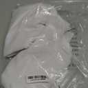 White Wedding Arch Draping Fabric 2 Panels 30'' x 18FT Sheer Chiffon Arch Drapery for Photo Booth Bridal Shower Baby Shower Church Decor Newborn Photography Christening Outdoor Party