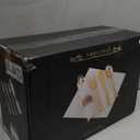 Supernal 120Pack Gold Plastic Silverware Wrapped Plastic Cutlery Set with Napkin, Pre Rolled Napkins with Cutlery Set, Rolled Silverware Disposable For Valentine's Day Mother's Day and Easter