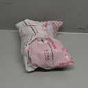 PIKRONSH Christmas Tree Skirt, 48 Inch Red Velvet Tree Skirt with Snowflakes Patterns, Indoor Christmas Decorations