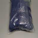 Chyhomenyc Bennet Blue Curtains 96 Inches Long 2 Panels, Faux Linen Textured Semi Sheer Airy Light Filtering Soft Privacy Farmhouse Curtain Drapes for Living Room Bedroom, Each 40" Wx96 L