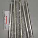 Brushed Nickel Shower Curtain Rods - 31-80 Inch Spring Tension Shower Rods for Bathroom, Adjustable, No Drilling, No Rust, Stainless Steel