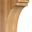 Ekena Millwork COR06X10X18PEC00RWR 6"W x 10"D x 18"H Pescadero Rough Sawn Corbel, Western Red Cedar