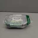 Handi-Foil 1 lb. Aluminum Foil Mini-Loaf/Bread Baking Pan w/Clear Low Dome Lid (pack of 12)