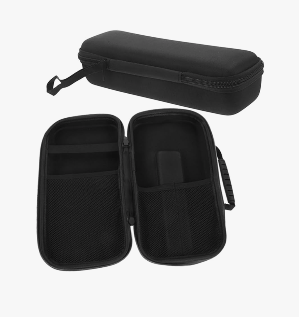 Microphone Storage Bag Shockproof Carrying Case for Handheld Microphones Zipper Closure for Teaching and Stage Use Includes Protective Case for Audio Equipment