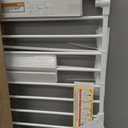 InnoTruth 29.6-39.1 in Wide Baby Gate for Stairs and Doorways, White