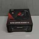 acer Wireless Gaming Headset, PS5 Headset with 2.4GHz for Ps5, Ps4, PC, Switch, Bluetooth 5.3 + 100Hrs Gaming Headphones with Noise Canceling Mic for Laptop, Mobile, Mac, 50mm Drivers (White)