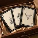 3Pcs Western Cowgirl Wall Art Aesthetic Black and White Cactus Longhorn Bull Skull Painting Picture Wall Decor Vintage Southwestern Desert Poster Print Artwork for Living Room Bedroom Home Decoration