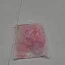 Lilosy Sexy Polka Dots Mesh Sheer Lace Babydoll Chemise Lingerie Set Floral Sleep Wear (Large, Pink)