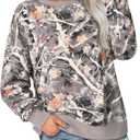 PRETTYGARDEN Graphic Sweatshirts for Women Crewneck Floral Print Long Sleeve Pullover Y2K Tops 2026 Fall Casual Cute Clothes (X-Large)