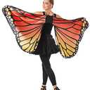 Seasons Adult Monarch Butterfly Cape Wings, One Size
