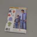 Simplicity 8180 Men and Boy's Shirt, Boxer Short, and Tie Sewing Pattern by 3 Hour in Sizes A (S-L / S-XL)