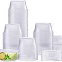 Packer Mate, Portion Cups With Lids 4 oz. 130 Sets