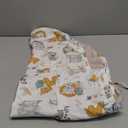 Baby Lounger Cover for Boys Girls, Reversible Baby Nest Cover, Adjustable Baby Lounger Replaceable Cover for Infant Newborn, Portable and Machine Washable, Cotton Gray Elephant Cover Only