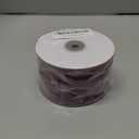 HUIHUANG Burgundy Velvet Ribbon Wired 2-1/2 inch, Christmas Velvet Ribbon for X-mas Tree, Large Bows, Wreaths, Gift Wrapping, Garland, Home Decor, Crafts-Continuous 10 Yards/Roll