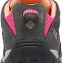 Columbia Unisex-Child Youth Redmond (7 Big Kid, Dark Grey, Pink Ice)