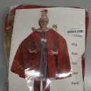 Who Lou Costume for Women 5 Pcs Red Christmas Costumes Outfit Adult with Blonde Wig Xmas Halloween Cosplay Holiday