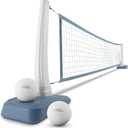 Coast Modern Pool Volleyball Net - Premium Volleyball Pool Game Set for Adults & Family - Accessories Included, 15 ft x 1.2 ft