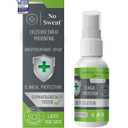 NO SWEAT Maximum Strength Antiperspirant Spray, Strong Deodorant for Excessive Sweating & Hyperhidrosis Treatment, Lasts up to 7 Days -50ml) Packing May Vary