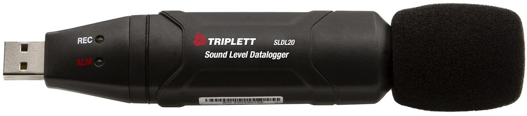 Triplett SLDL20 USB Sound Level Datalogger Blac