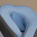 All-Round Head Support Neck Pillow,Memory Foam Travel Neck Pillow for Long Flights, Travel Pillow Comfortable and Breathable is for Car, Train, Bus Trip,Home and Office Use (Blue)