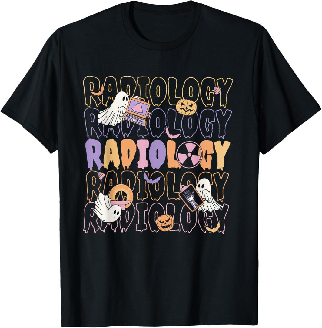 Halloween Radiology Fall Autumn RAD Tech X-ray Technologist T-Shirt, Small