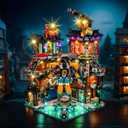 LED Lighting Compatible with LEGO NINJAGO City Workshops 71837，Light Kit Compatible with LEGO 71837, NOT Included The Model Set - JUST Lights
