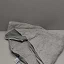 Waterproof Play Mat  Reusable, Quiet & Discreet Blanket for Adults  Washable Leakproof Surface Protector in Light Gray, 57 inch x 40 inch