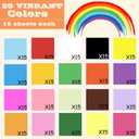 300 Sheets Colored Paper, 8.5 X 11 Colored Printer Paper Lightweight Construction Paper Double Sided Origami Paper for Crafts & Art, 20 Assorted Colors ( 70gsm/19lb)